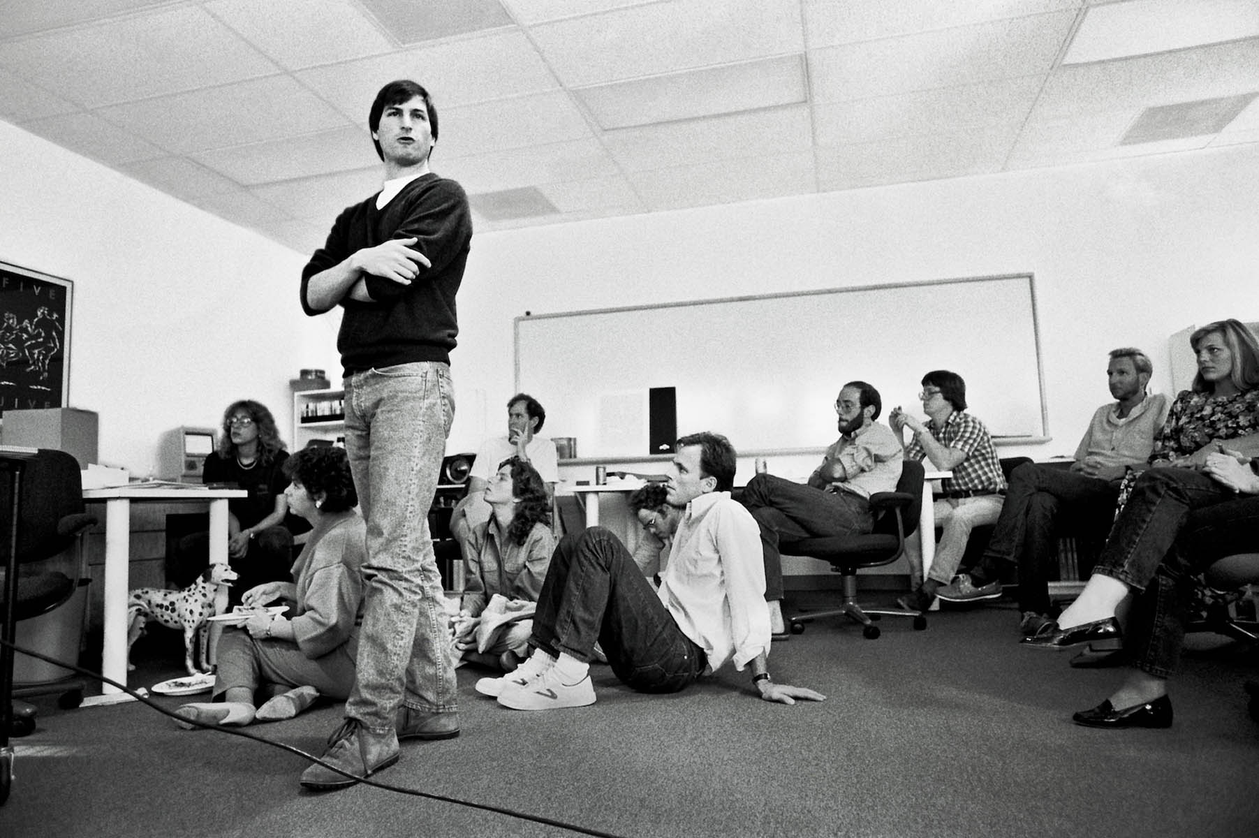 Steve Jobs - NEXT - photo par Doug Menuez