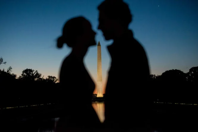 Washington DC engagement shooting - wedding